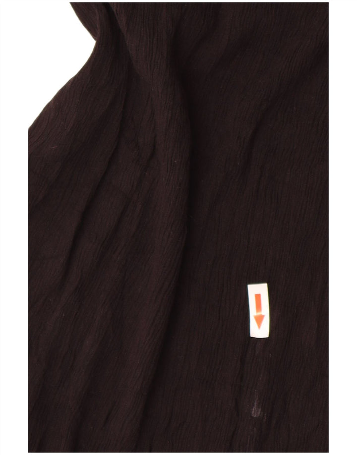 Superdry Womens Off Shoulder Dress UK 10 Small Black Viscose