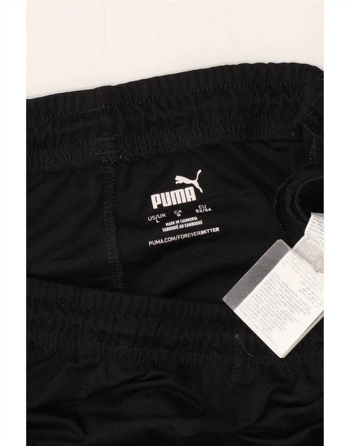 Puma Mens Sport Shorts Large Black Polyester