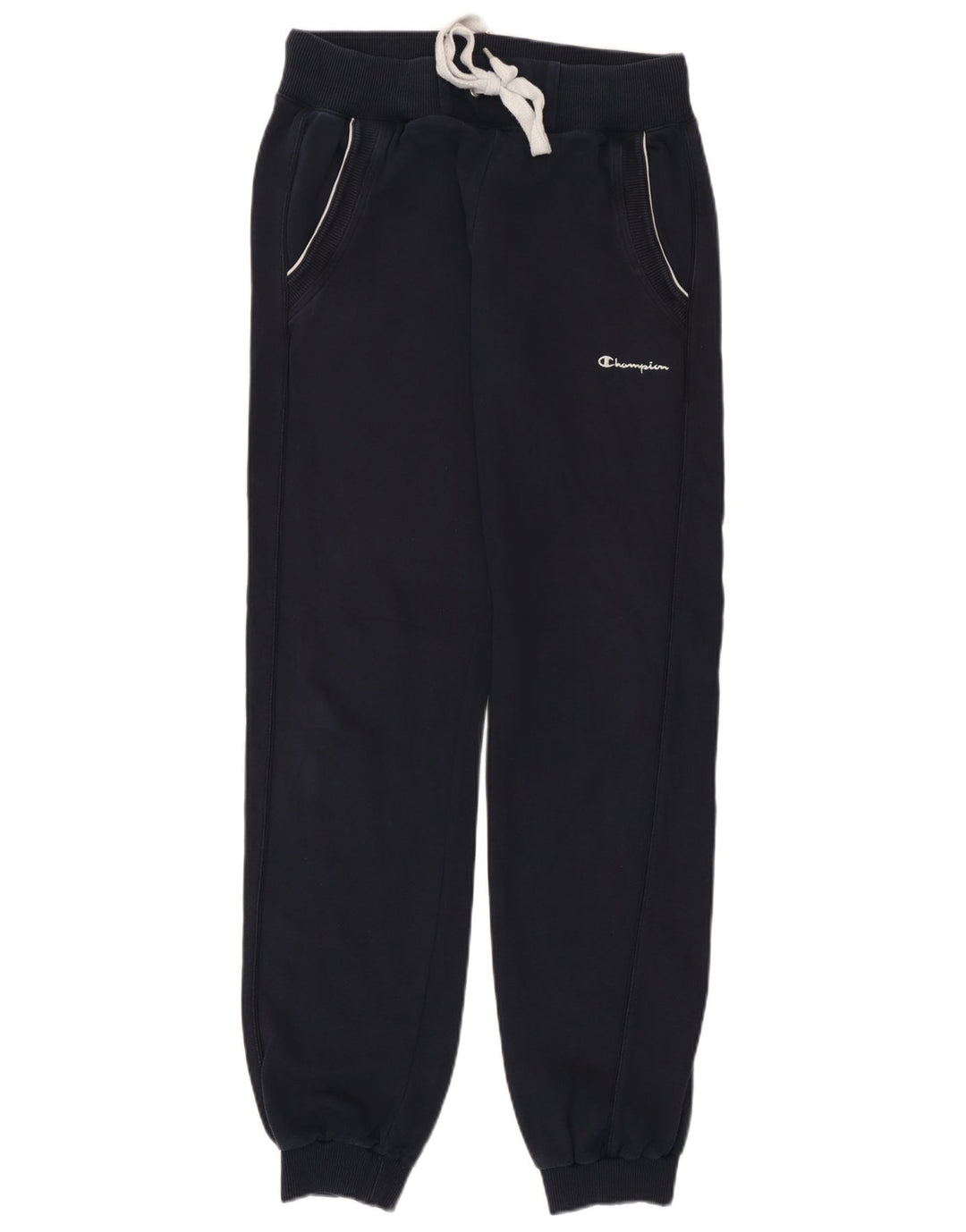 Champion Mens Tracksuit Trousers Joggers Small Navy Blue