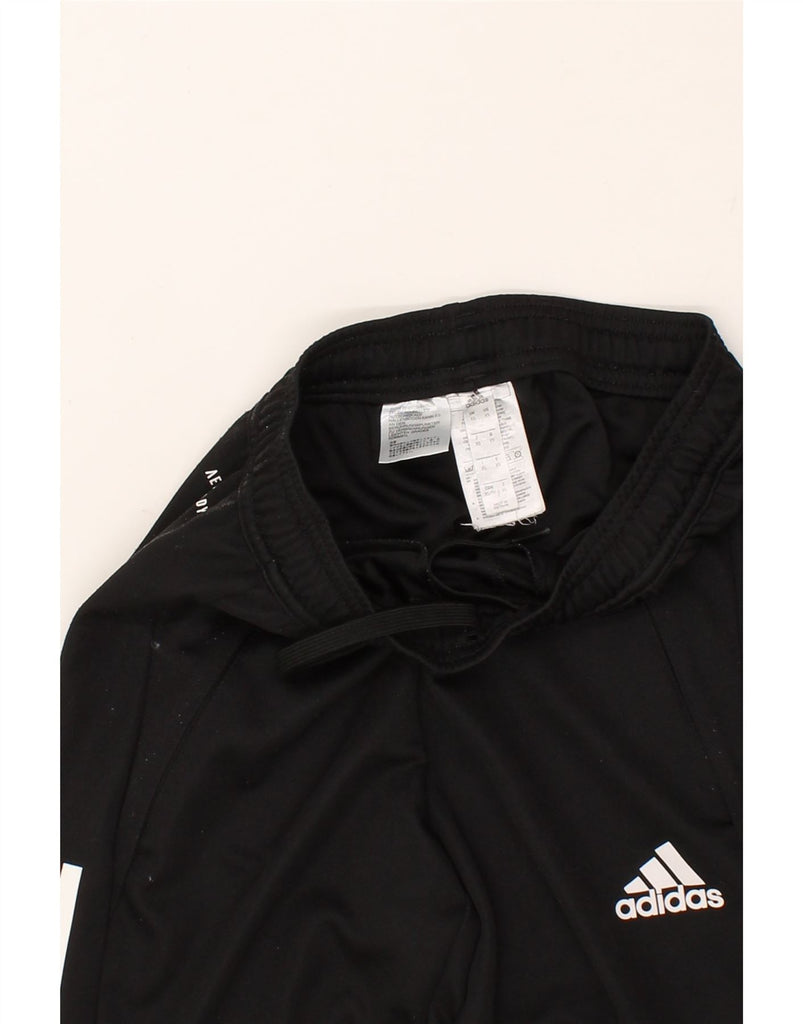 ADIDAS Womens Aeroready Tracksuit Trousers UK 6 XS  Black Polyester Vintage Adidas and Second-Hand Adidas from Messina Hembry 