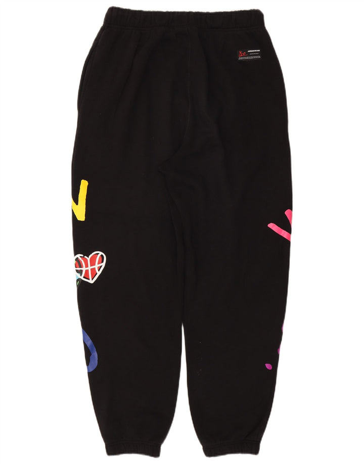 Jordan Mens Graphic Tracksuit Trousers Joggers Medium Black Cotton