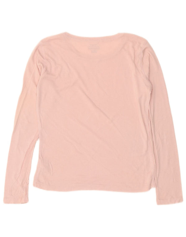 Polo Ralph Lauren Girls Top Long Sleeve 15-16 Years XL Pink Cotton