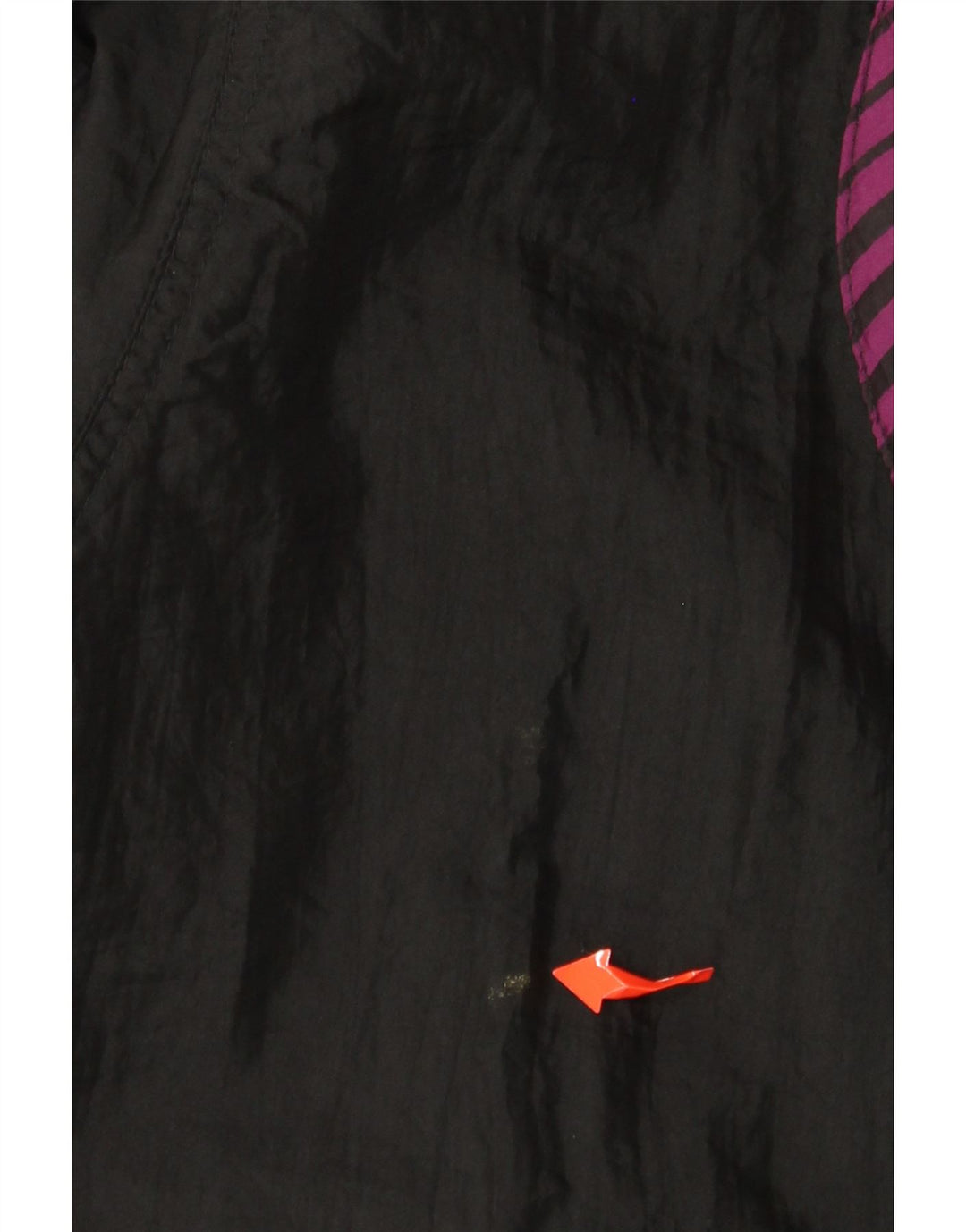HEAD Womens Oversized Tracksuit Top Jacket UK 18 XL Black Geometric