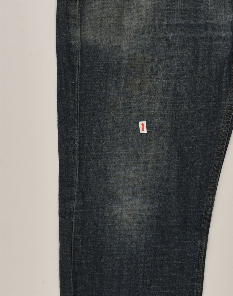 LEVI'S Mens 514 Slim Jeans W31 L32  Navy Blue Cotton | Vintage Levi's | Thrift | Second-Hand Levi's | Used Clothing | Messina Hembry 