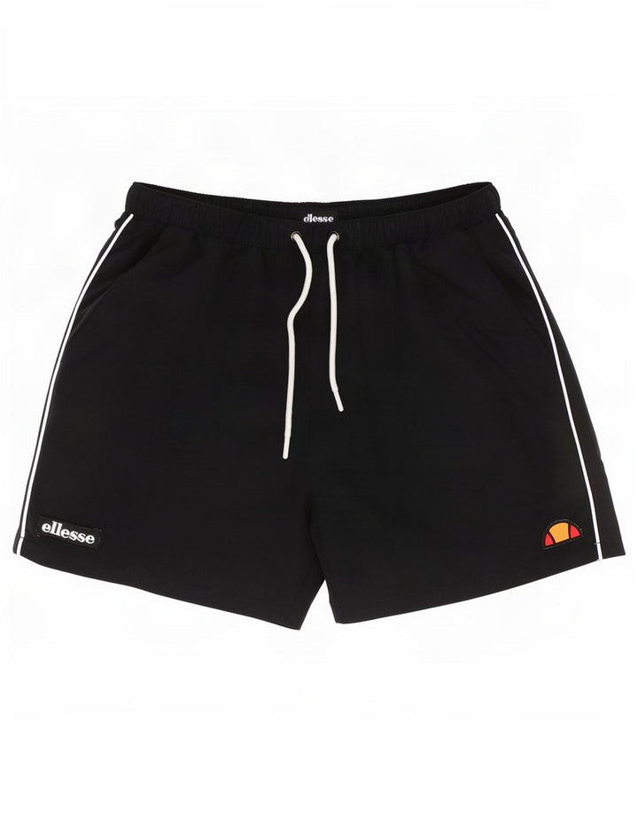 Ellesse Mens Swimming Shorts Large Black Polyester