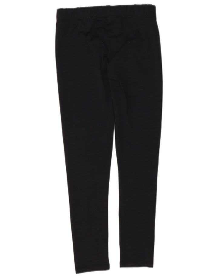 Puma Womens Graphic Leggings UK 8 Small Black Polyester