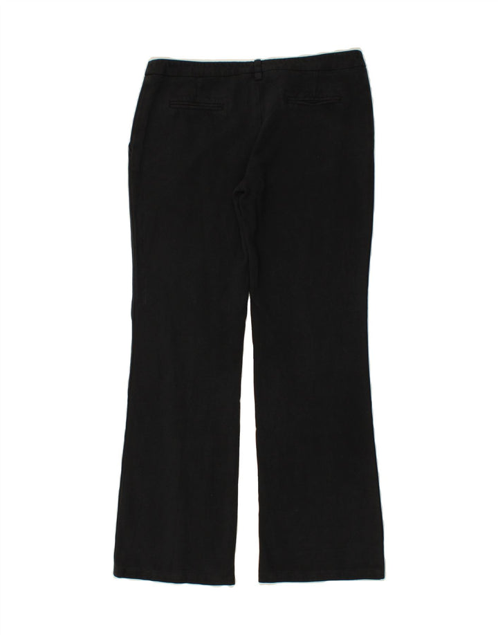 LIU JO Womens Bootcut Chino Trousers W32 L30 Navy Blue Cotton Vintage Liu Jo and Second-Hand Liu Jo from Messina Hembry 