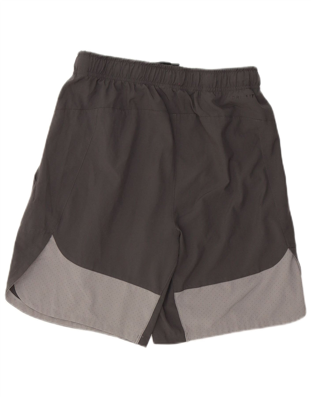 Nike Mens Dri Fit Sport Shorts Small  Grey Colourblock Polyester