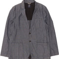 Gap Mens 2 Button Blazer Jacket UK 42 XL Navy Blue Cotton