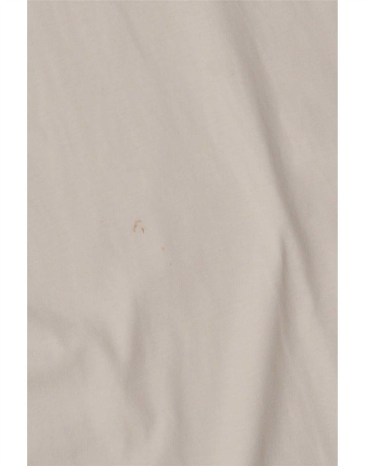 Tommy Hilfiger Mens T-Shirt Top Large White Cotton