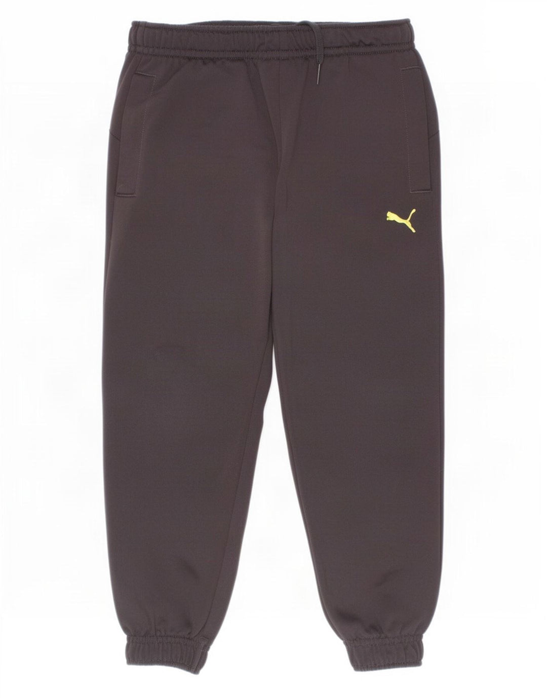 Puma Boys Tracksuit Trousers Joggers 5-6 Years Black Polyester