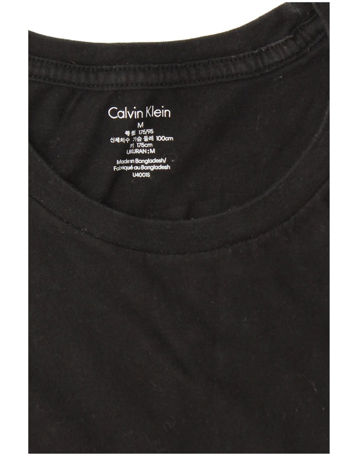 Calvin Klein Mens T-Shirt Top Medium Black