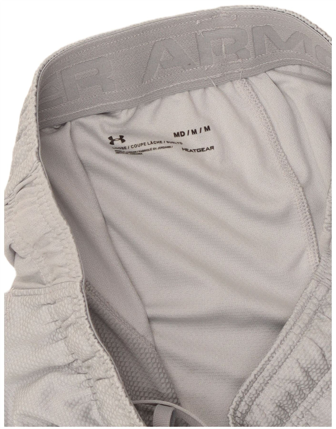 Under Armour Mens Heat Gear Sport Shorts Medium  Grey