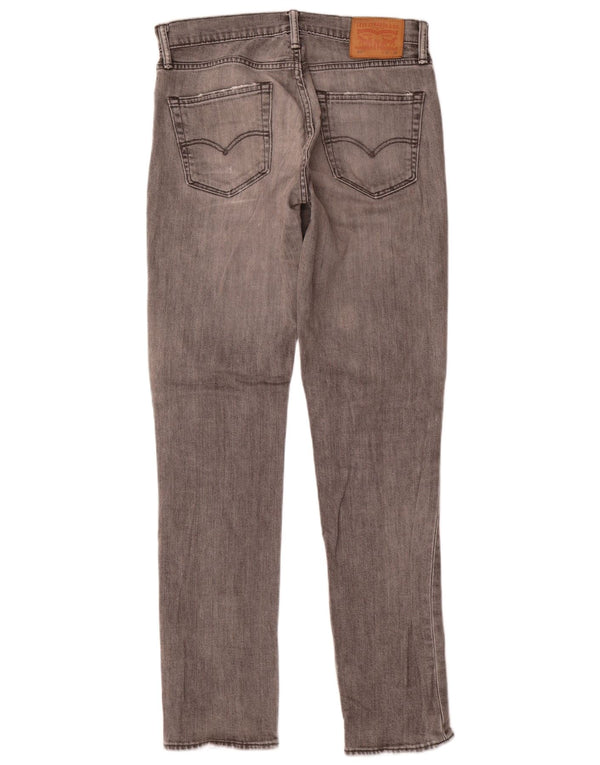 Levi's Mens 511 Slim Jeans W31 L34 Grey Cotton