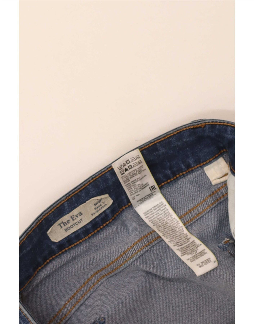 Marks & Spencer Womens The Eva Bootcut Jeans UK 16 Large W34 L28 Blue