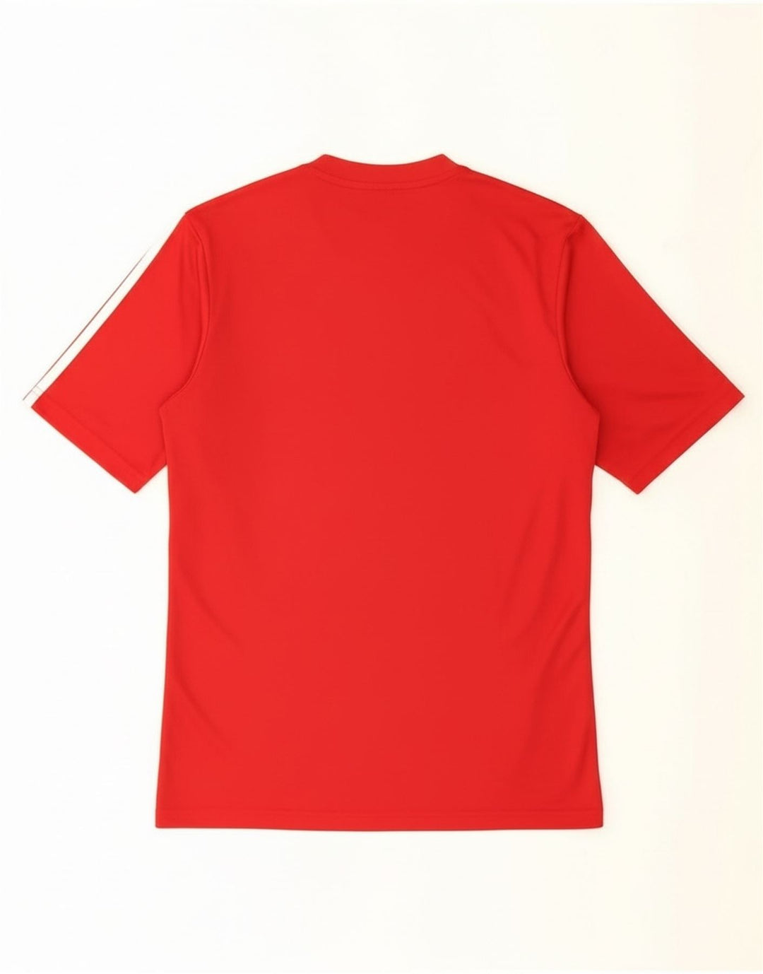 Adidas Mens Climalite T-Shirt Top Small Red Polyester
