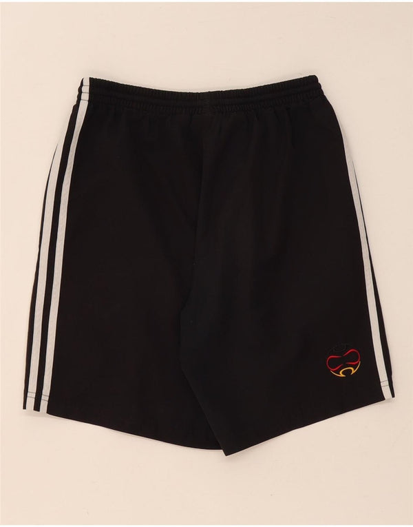 Adidas Boys Deutscher Fussball Bund Sport Shorts 13-14 Years Large Black
