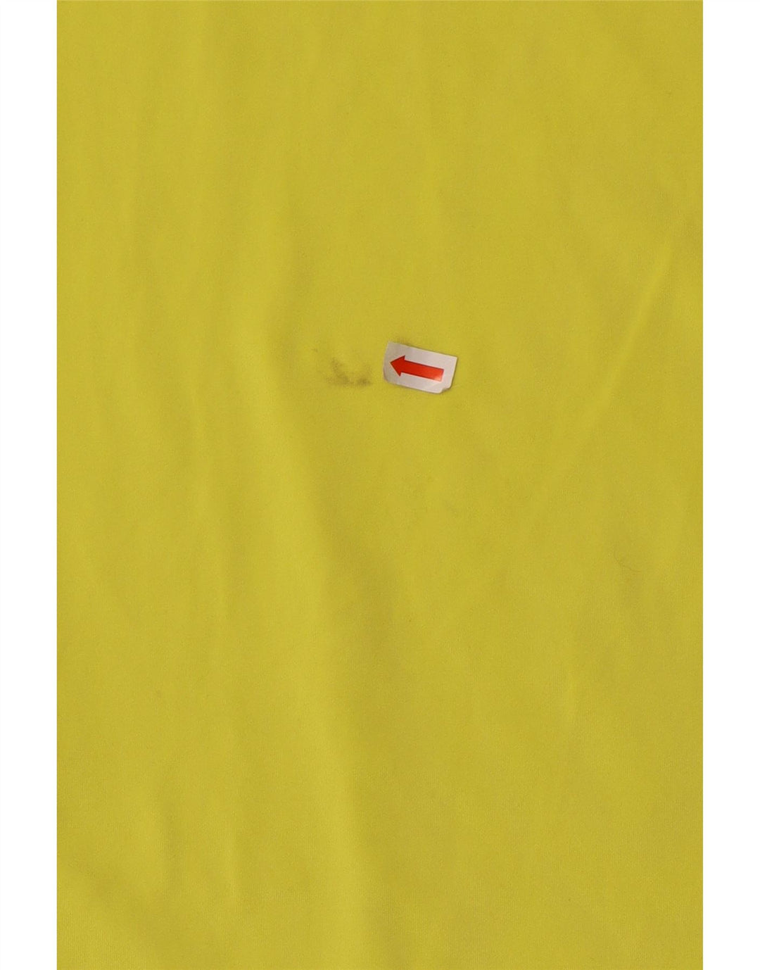 Nike Mens Dri Fit T-Shirt Top Large Yellow Polyester Sports