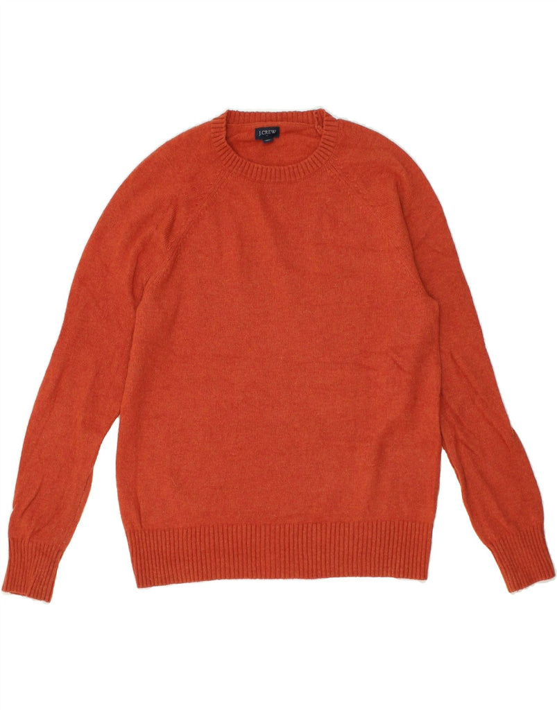 J. CREW Mens Crew Neck Jumper Sweater Small Red | Vintage J. Crew | Thrift | Second-Hand J. Crew | Used Clothing | Messina Hembry 