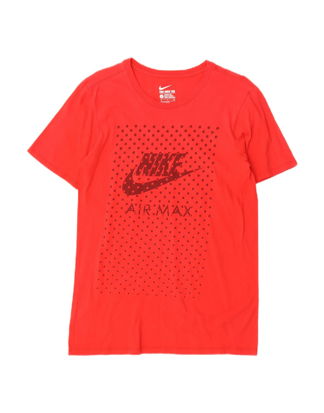 NIKE Mens Athletic Cut Graphic T-Shirt Top Small Red Spotted