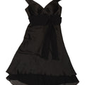 Mascara Womens A-Line Dress UK 14 Medium Black Polyester