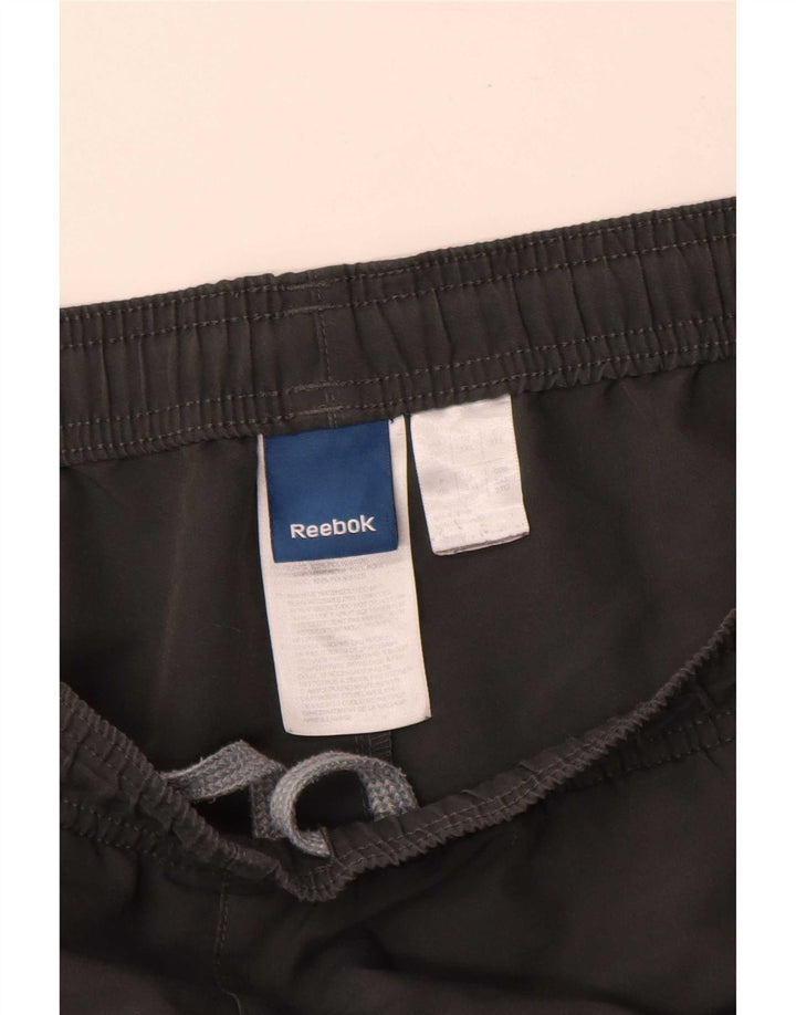 Reebok Mens Sport Shorts 2XL Grey Colourblock Polyester