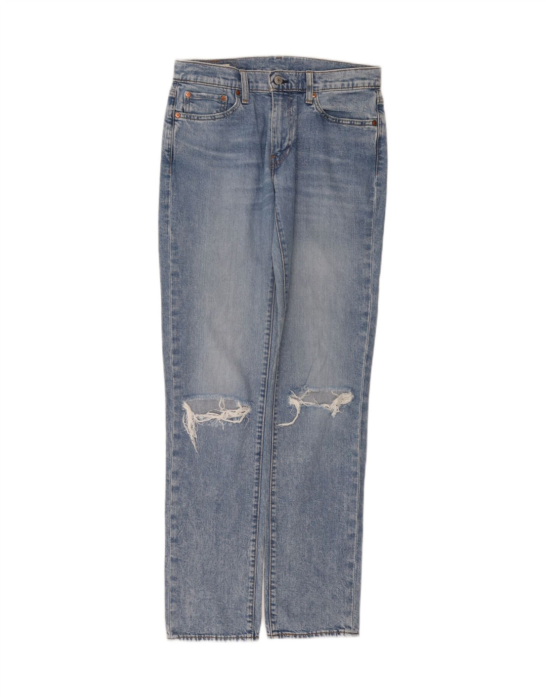 Levi's Mens 511 Distressed Slim Jeans W30 L34 Blue