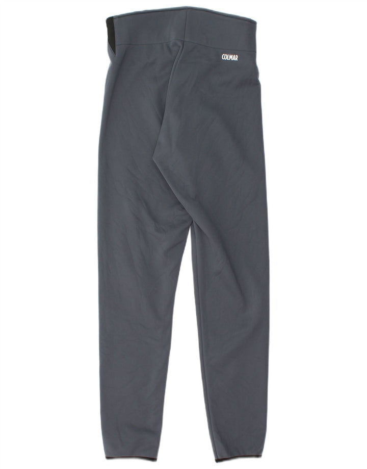 Colmar Womens Skinny Casual Trousers IT 40 Small W26 L28 Blue Polyester