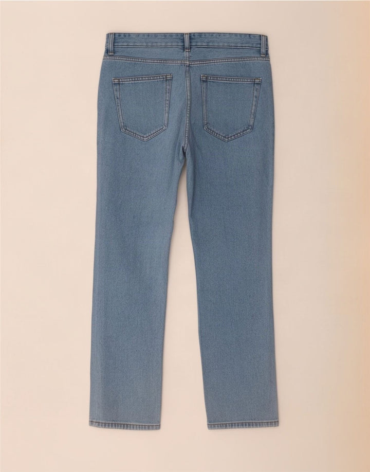 Marks & Spencer Mens Straight Jeans W34 L29 Blue Cotton