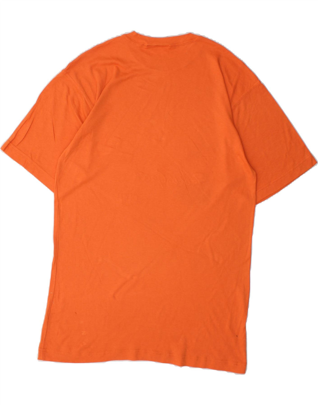 CERRUTI 1881 Mens Graphic T-Shirt Top Medium Orange Cotton Vintage Cerruti 1881 and Second-Hand Cerruti 1881 from Messina Hembry 