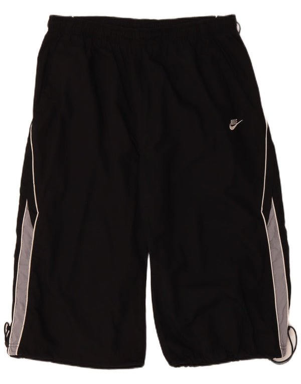 Nike Mens Bermuda Sport Shorts XL Black Colourblock Polyester