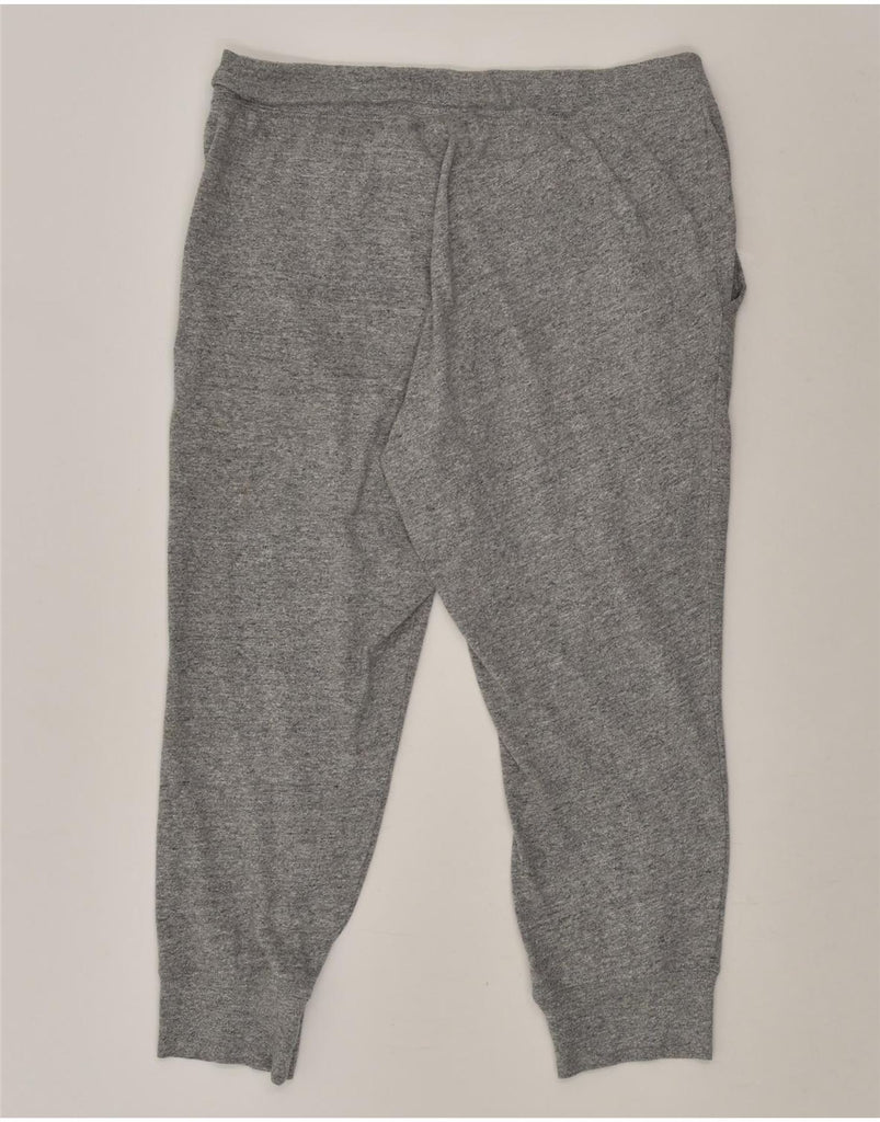 NIKE Womens Tracksuit Trousers Joggers UK 14 Large Grey Cotton | Vintage Nike | Thrift | Second-Hand Nike | Used Clothing | Messina Hembry 