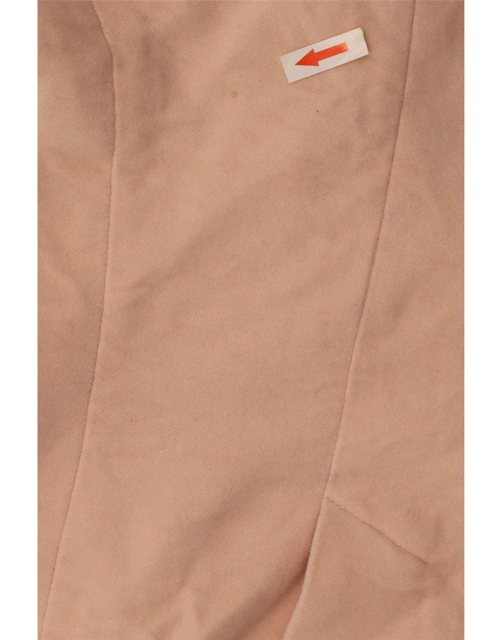 Zara Womens 1 Button Blazer Jacket UK 6 XS Pink