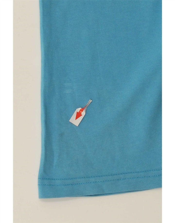 DC Mens Graphic T-Shirt Top Medium Blue Cotton