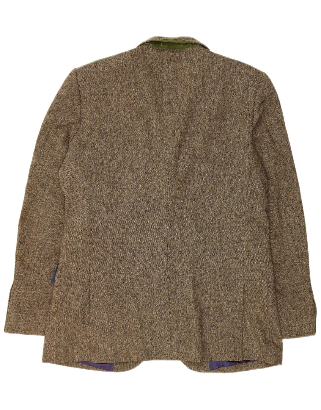 Ted Baker Mens 2 Button Blazer Jacket Size 5 XL Brown Polyester