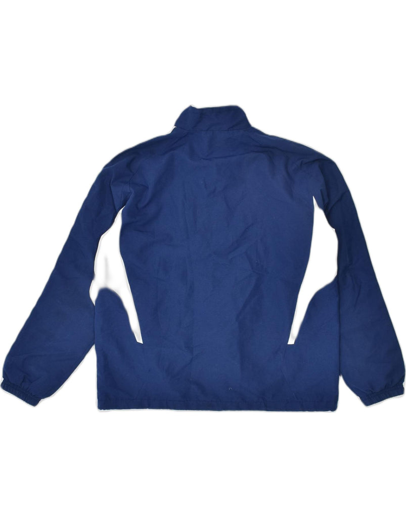 ADIDAS Girls Tracksuit Top Jacket 11-12 Years Blue Polyester | Vintage | Thrift | Second-Hand | Used Clothing | Messina Hembry 