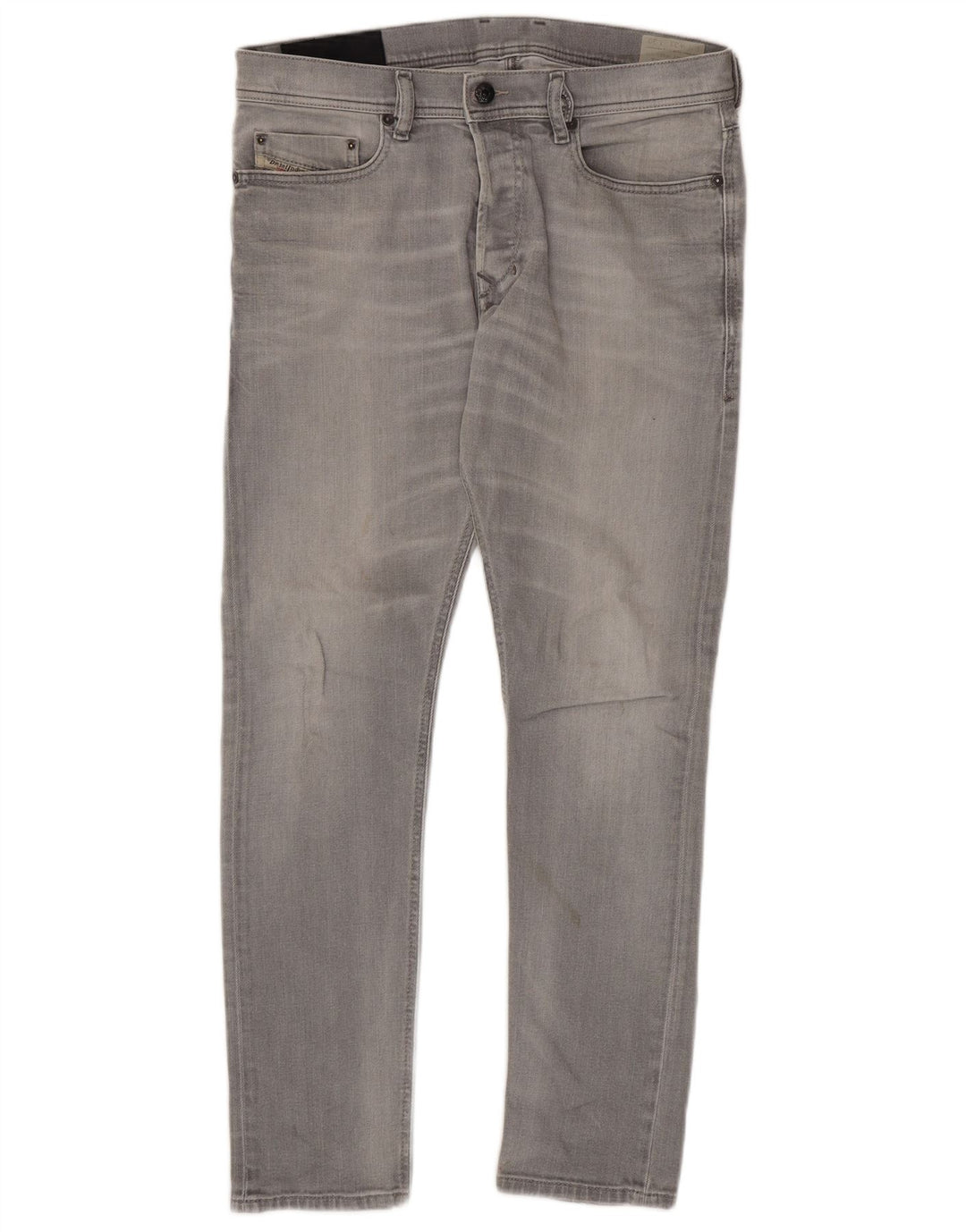Diesel Mens Slim Jeans W31 L30 Grey Cotton