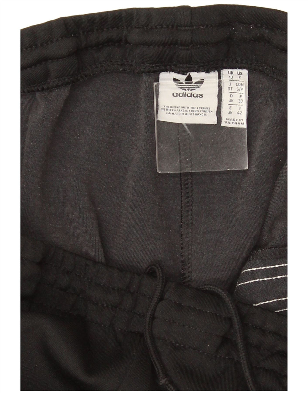 Adidas Womens Tracksuit Trousers UK 10 Small Black