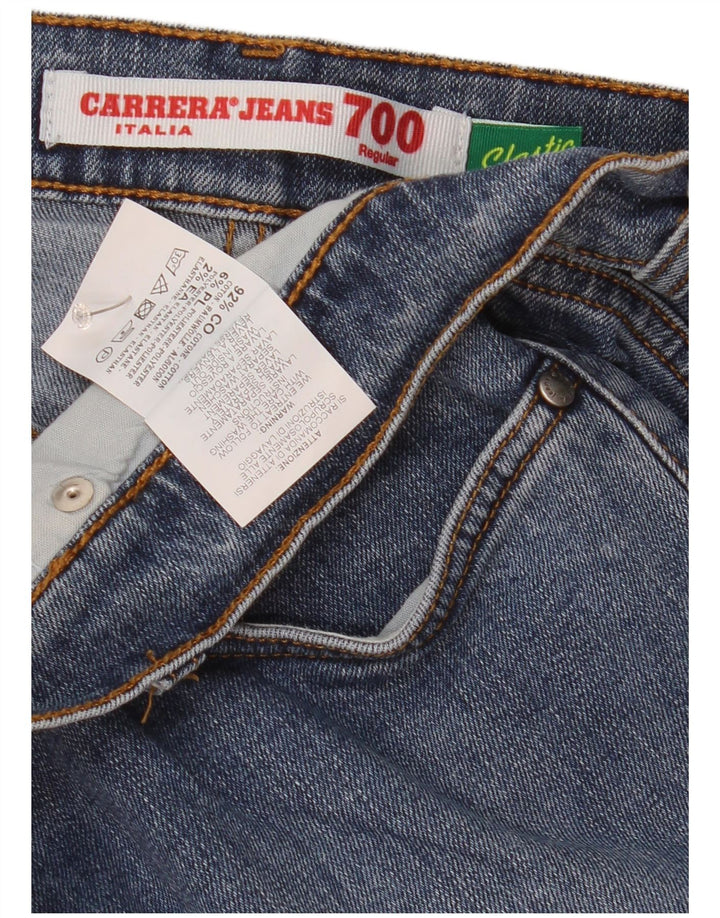 Carrera Mens 700 Straight Jeans W35 L35 Blue Cotton