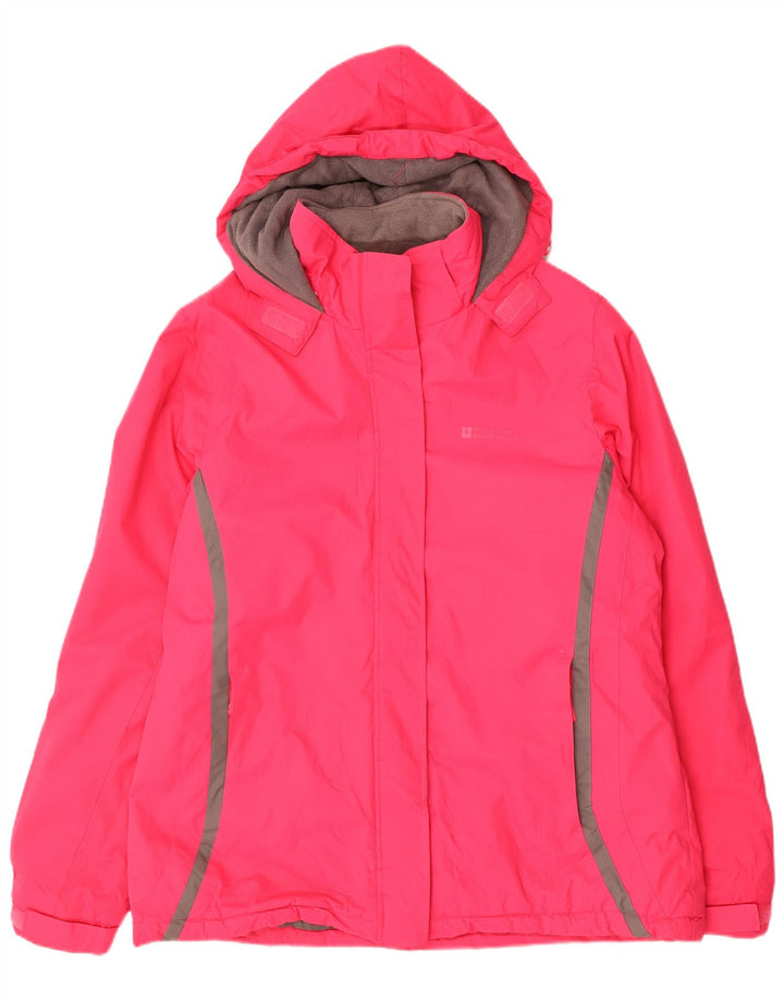 Mountain Warehouse Womens Hooded Windbreaker Jacket UK 16 Large Pink