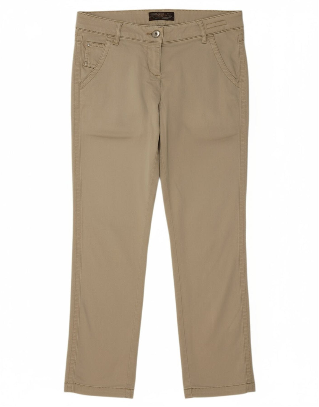 JACOB COHEN Womens Slim Chino Trousers  W31 L29 Beige Cotton
