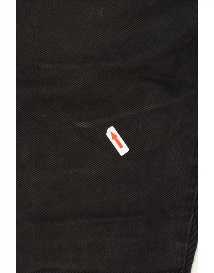 Wrangler Mens Texas Straight Jeans W34 L27 Black Cotton