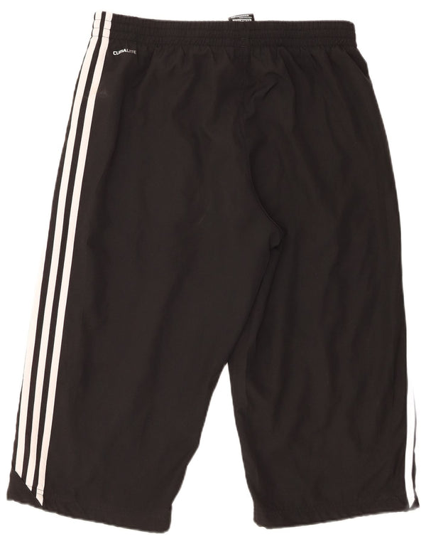 Adidas Mens Climalite Bermuda Sport Shorts Medium Black Polyester
