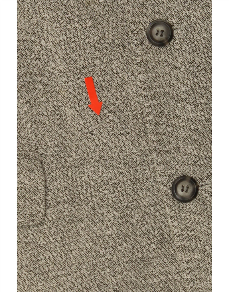 VITTORIO VENETO Mens 3 Button Blazer Jacket IT 48 Medium Grey Wool Vintage Vittorio Veneto and Second-Hand Vittorio Veneto from Messina Hembry 