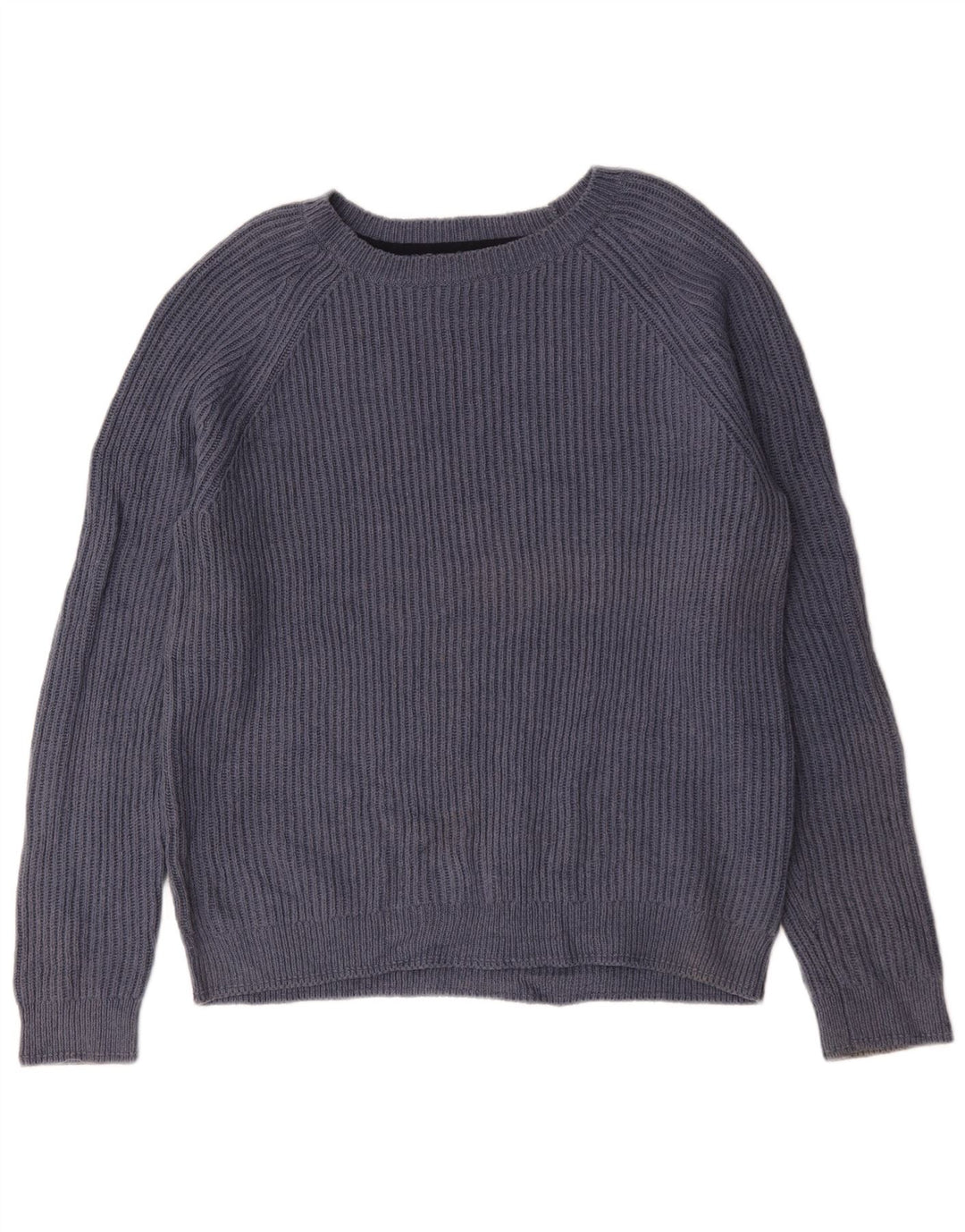 Fat Face Mens Boat Neck Jumper Sweater Large Navy Blue Cotton