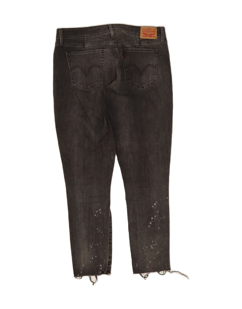 LEVI'S Womens Cropped Jeans W32 L26 Grey Cotton Vintage Levi's and Second-Hand Levi's from Messina Hembry 
