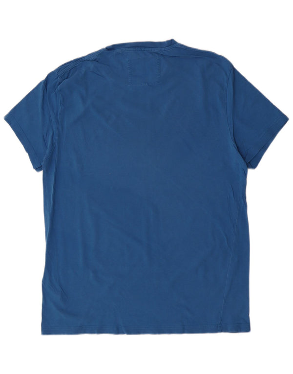 Jack Wills Mens Graphic T-Shirt Top Medium Blue Cotton