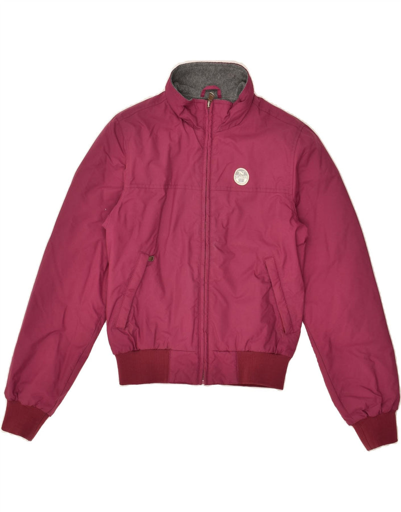 NORTH SAILS Girls Bomber Jacket 11-12 Years Burgundy Polyamide | Vintage North Sails | Thrift | Second-Hand North Sails | Used Clothing | Messina Hembry 