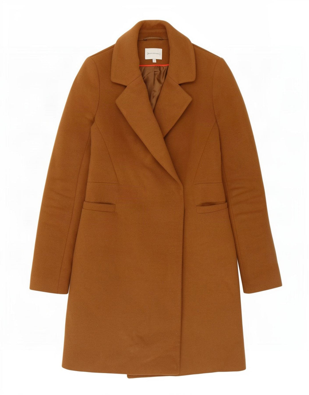 Warehouse Womens Oversized Overcoat UK 6 XS Brown