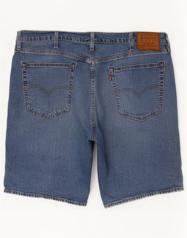 Levi's Mens Denim Shorts W38 XL Blue Cotton